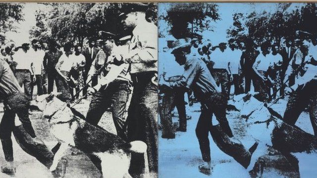 Warhol's Race Riot, 1964