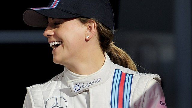 Susie Wolff of Williams