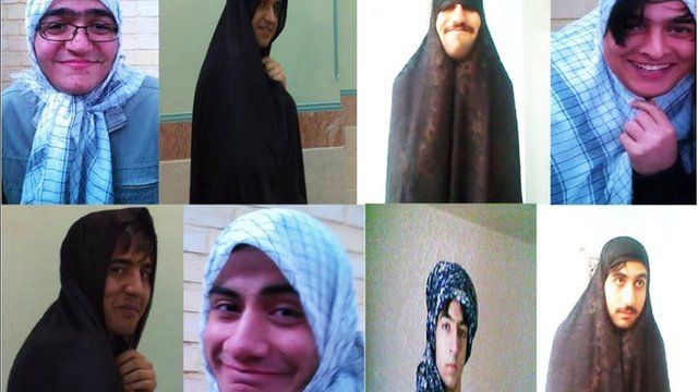 Men in hijab