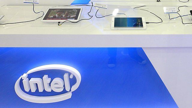 Intel stand, Computex