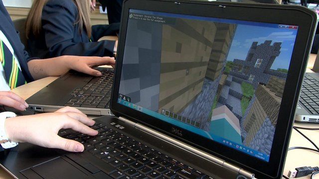 Minecraft to launch education edition - BBC News