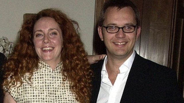 Rebekah Brooks and Andy Coulson at a party in 2004