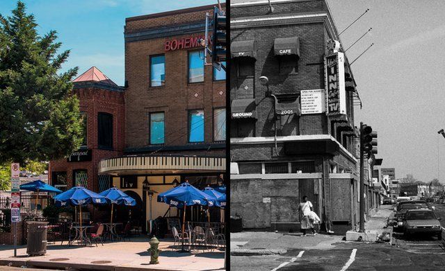 Before and after shots of a DCclub