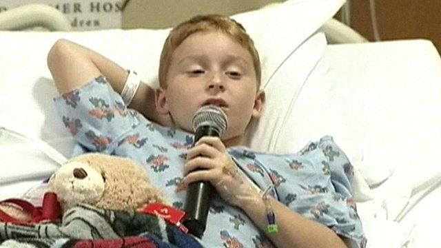 A nine-year-old boy from Florida has been speaking about the moment he fought off a nine-foot long alligator with his bare hands.