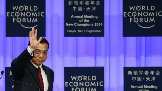 Li Keqiang at World Economic Forum