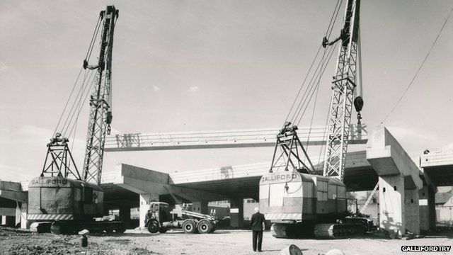 Coventry ring road being built