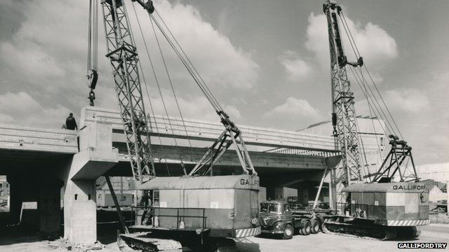 Coventry ring road being built