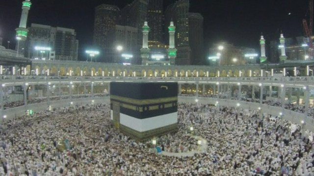 Crowds at the Hajj