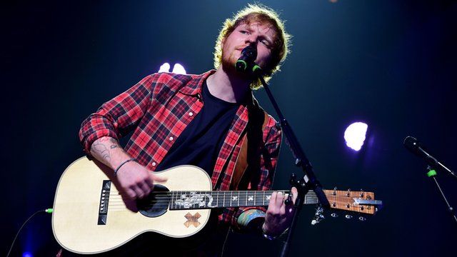 Ed Sheeran's Thinking Out Loud Tops UK Singles Chart - BBC News