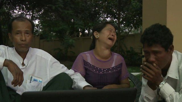 Parents of the accused Burmese men