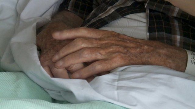 Patient's hands