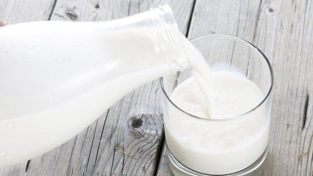 File picture of milk being poured