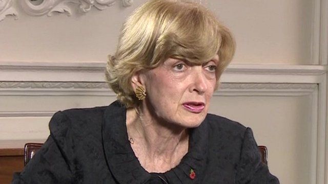 Fiona Woolf talking about her resignation