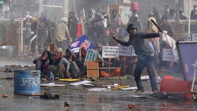 Clashes in Haryana state