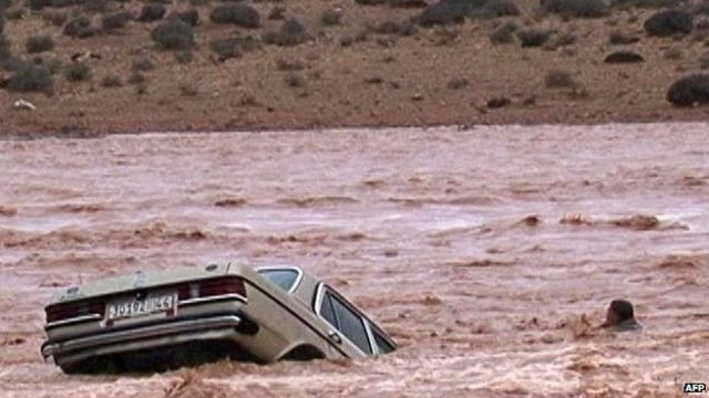 Sahara Flash Flood