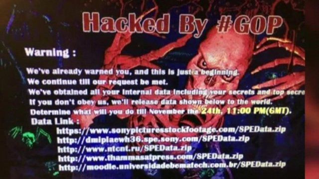 Hackers' threats