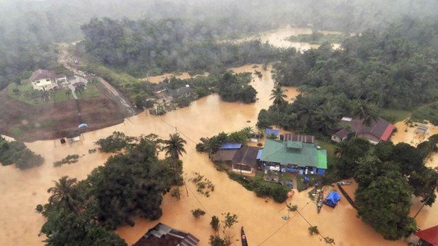 Flooding in Kuala Tahan