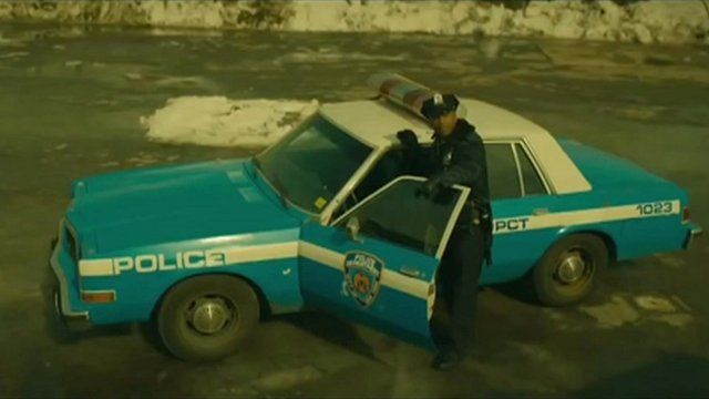 Police car in A Most Violent Year