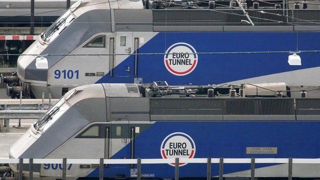 Eurotunnel trains