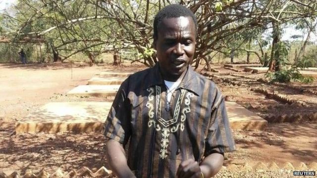 Dominic Ongwen in the Central African Republic (14 January 2015)