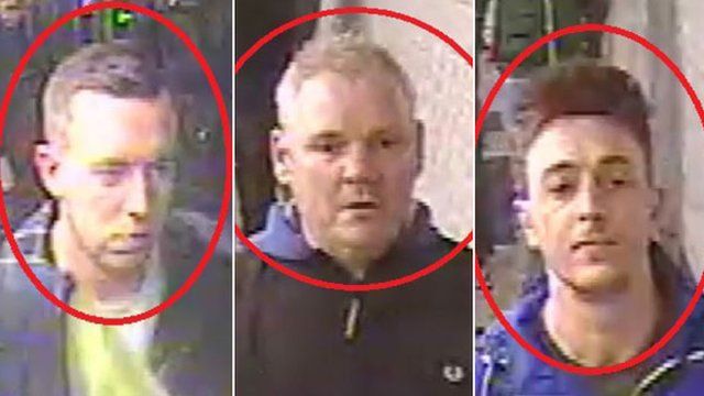 Chelsea fans sought by police