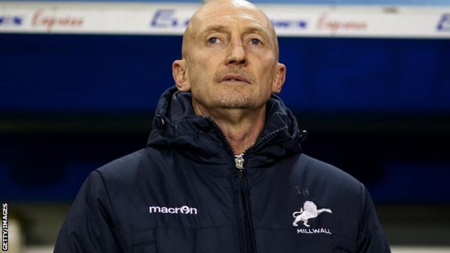 Ian Holloway takes charge of first Millwall training session