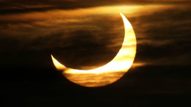 solar eclipse - partial