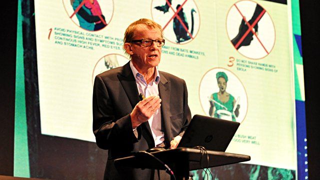 Hans Rosling on stage
