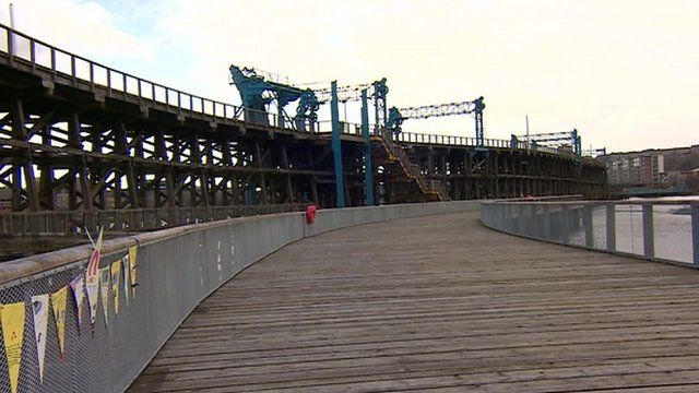 Restored Dunston Staithes