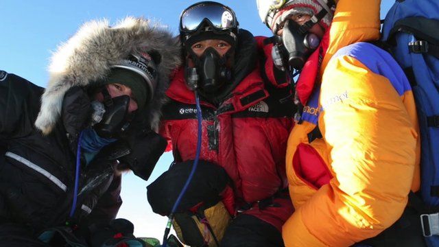 Bonita Norris on Mount Everest