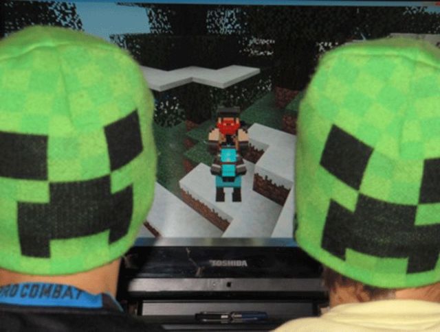 What are kids getting out of playing Minecraft?