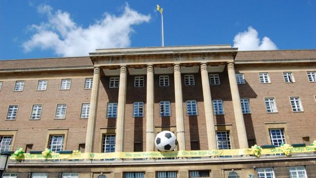 Cupid takes over Norwich City Hall