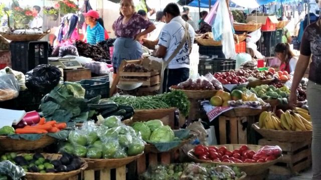 Mercado de Ocotlán en Oaxaca, México