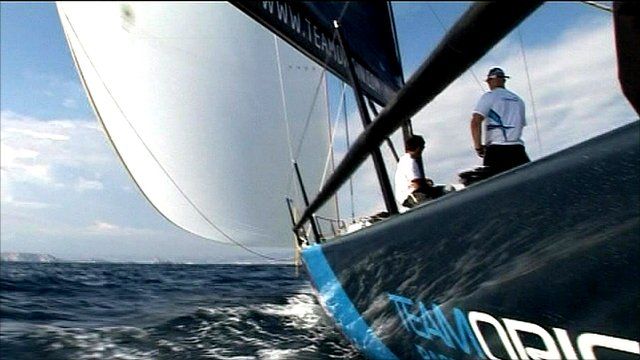 Team Origin boat