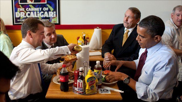 Inside Obamas Favourite Burger Joint Bbc News