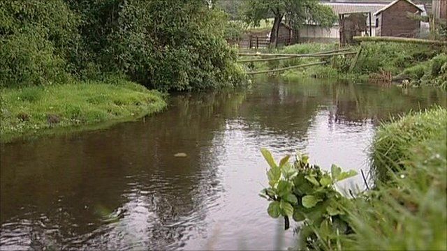 A river
