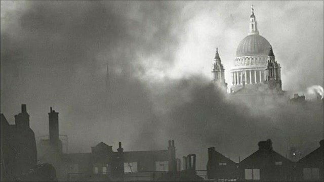 Service At St Paul's To Remember The Blitz 70 Years On - BBC News