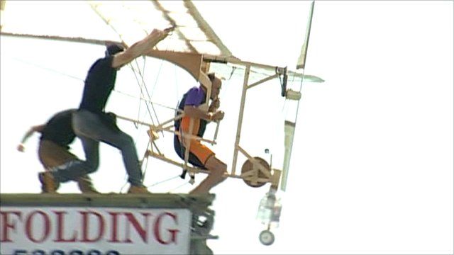 human-powered flight