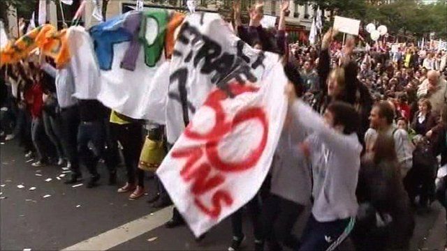 French protests