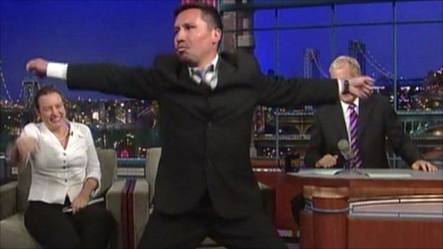 Edison Pena on the David Letterman Show