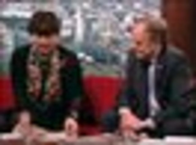 Julia Hobsbawm and Clive Anderson