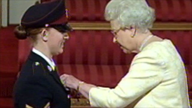 Sarah Bushbye and the Queen