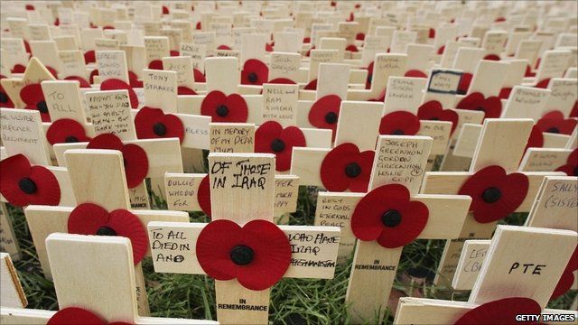 Armistice Day Two Minute Silence Bbc News