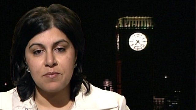 Baroness Warsi on student protest