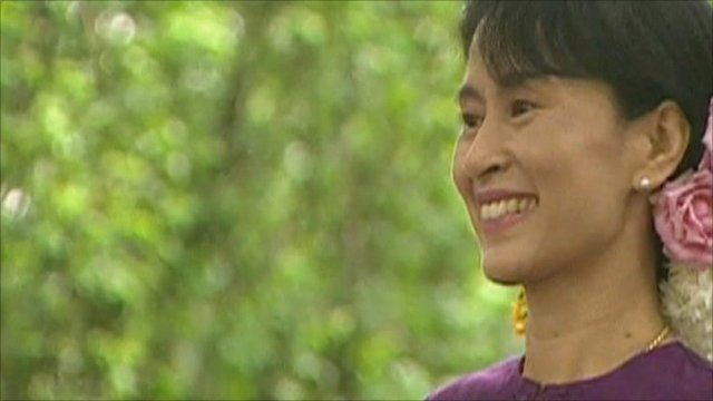 Aung San Suu Kyi - file photo