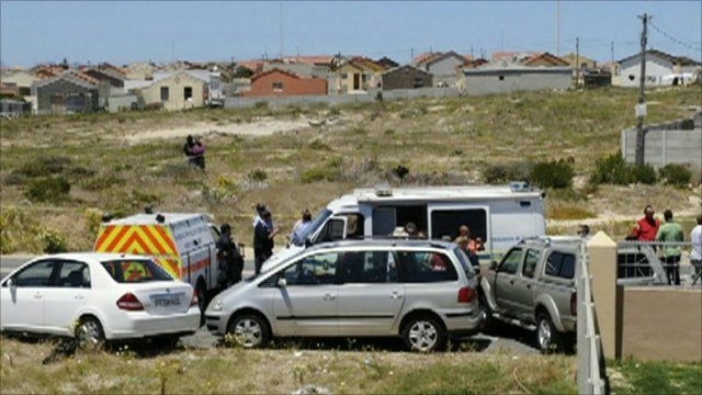 The scene where Anni Dewani's body was found