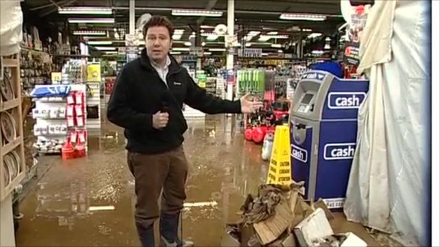 Jon Kay in Cornwall Market World