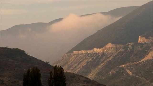 The mountains of Dagestan