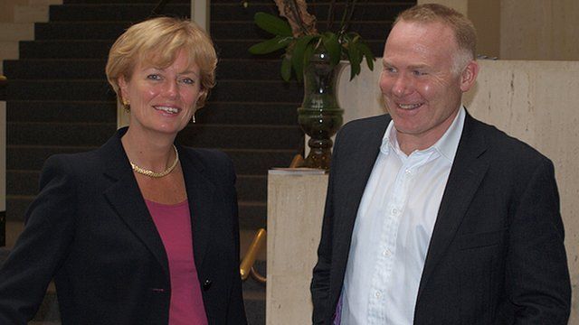 Susie Lonie and Nick Hughes