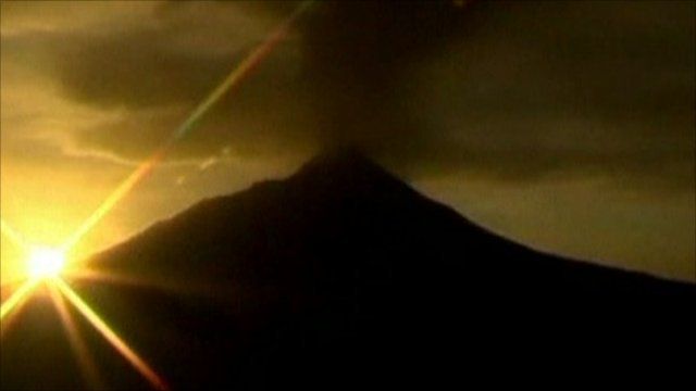 Mount Merapi volcano
